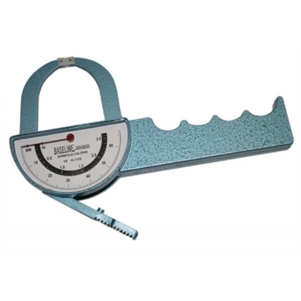 Plicómetro, medidor de grasa aluminio con estuche - BASELINE®